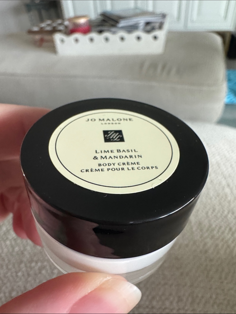 Jo Malone Lime Basil & Mandarin Body Crème — 15 ml New